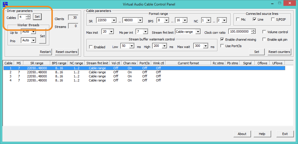 how to setup virtual audio cable for skype