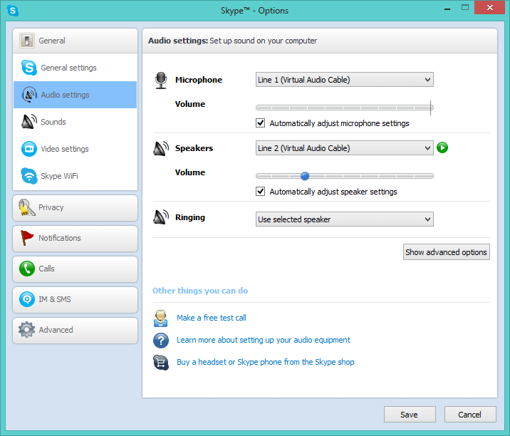 sam broadcaster 4.2.2 voice fx config not working