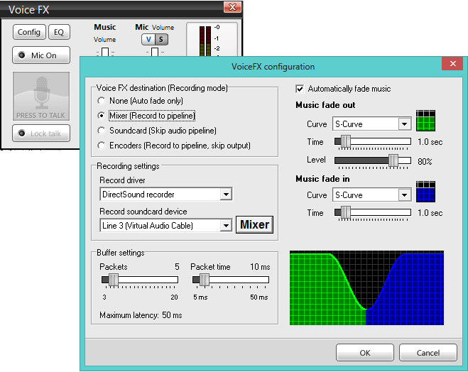 how to use virtual audio cable with xsplit